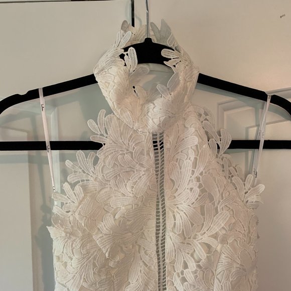 Lulus White Lace Dress - Picture 2 of 6